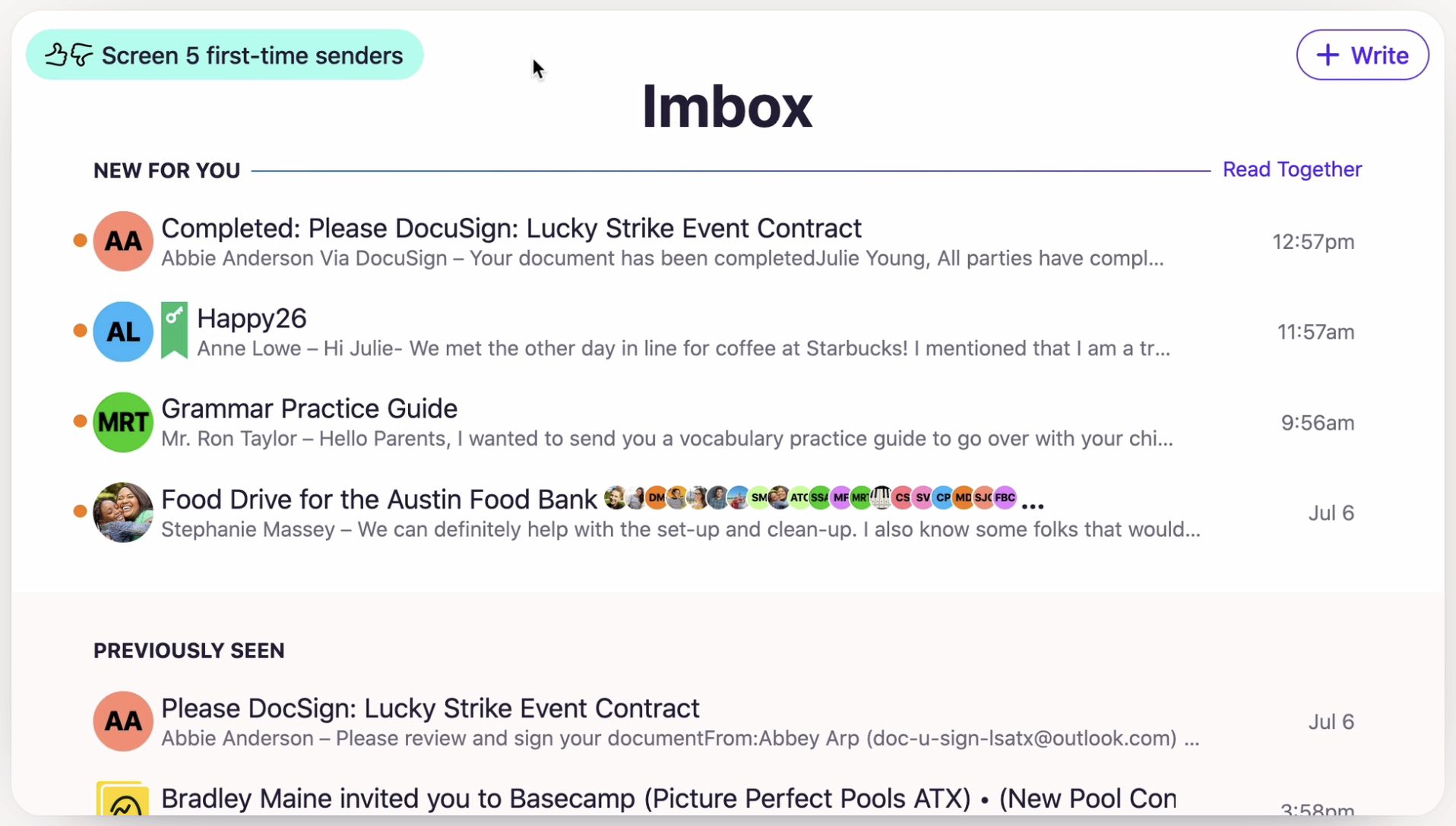 HEY Screener counter